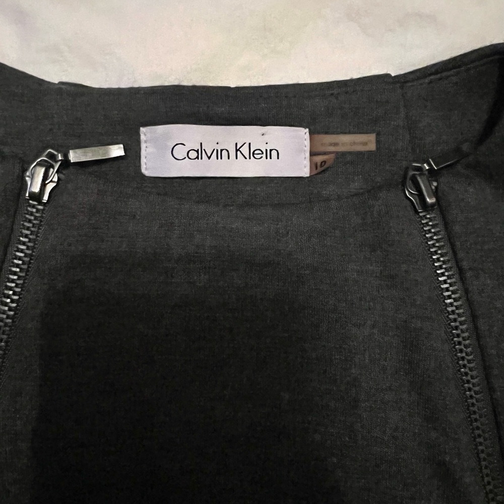 Calvin Klein grey dress